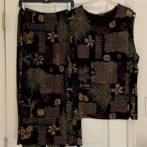 Vikki Vi summer twinset (skirt and tank) Excellent like new condition!
